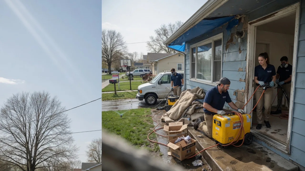 Basement Flood Cleanup in East Corinth, VT near me
